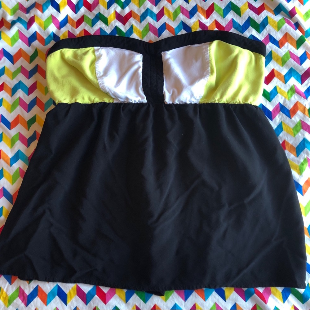 Torrid Color Block Tube Top